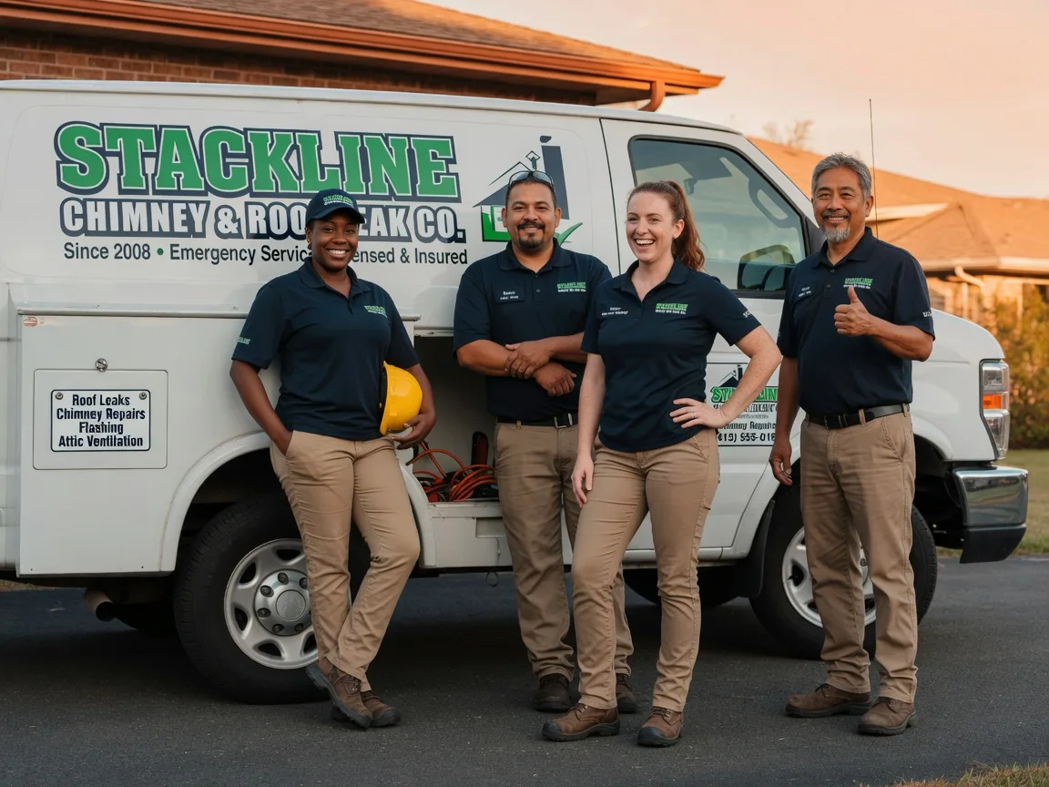 Chimney flashing repair company in Mack, CO